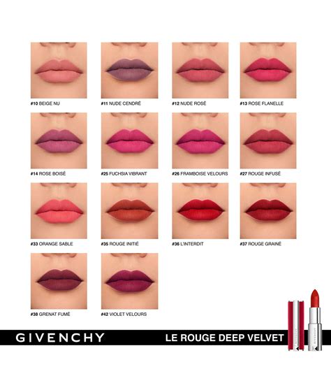 givenchy le rouge 328|givenchy le rouge deep velvet matte lipstick.